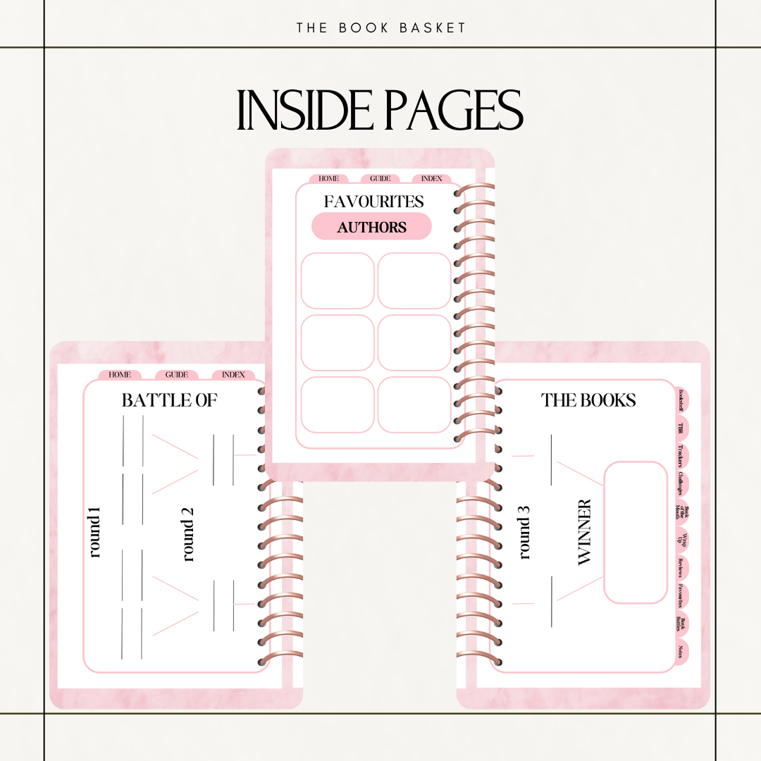 Book Journal, Interactive Digital Download