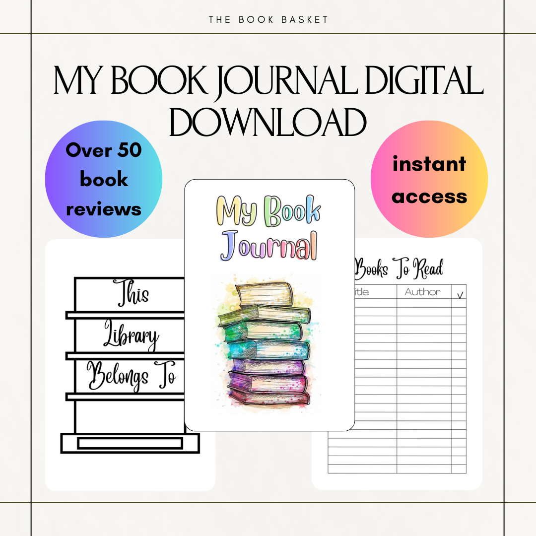My Book Journal Digital Download