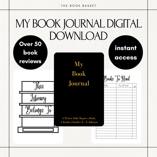 My Book Journal Digital Download