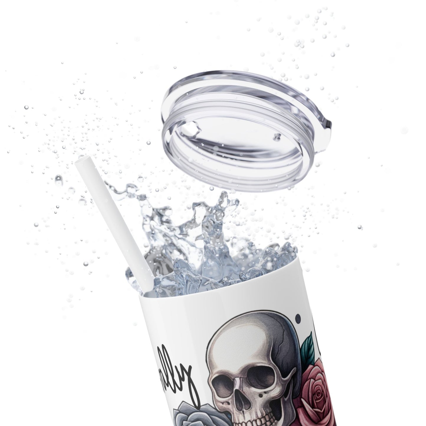 Morally Grey Skinny Tumbler, 20oz: Perfect Gift for Book Lovers and Readers, Dark Romance, Bookworm Gift, Literary Gift, Bookish Tumbler,