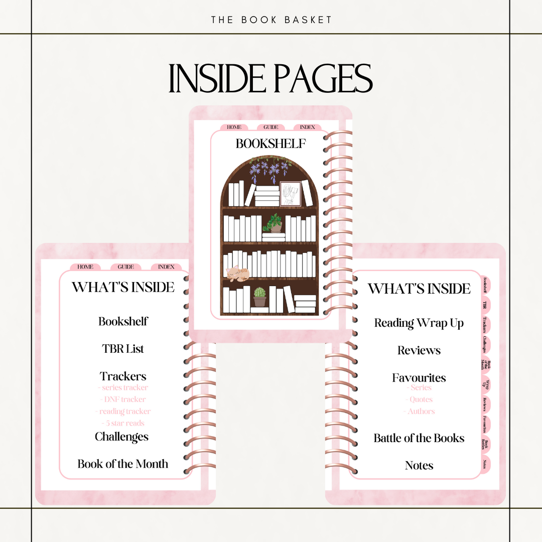 Book Journal, Interactive Digital Download