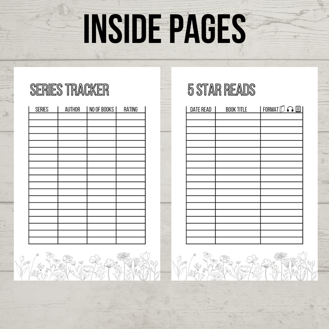 Reading journal: For book reviews