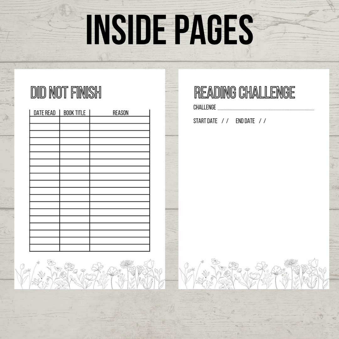 Reading journal: For book reviews