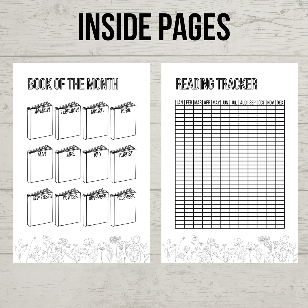 Reading journal: For book reviews