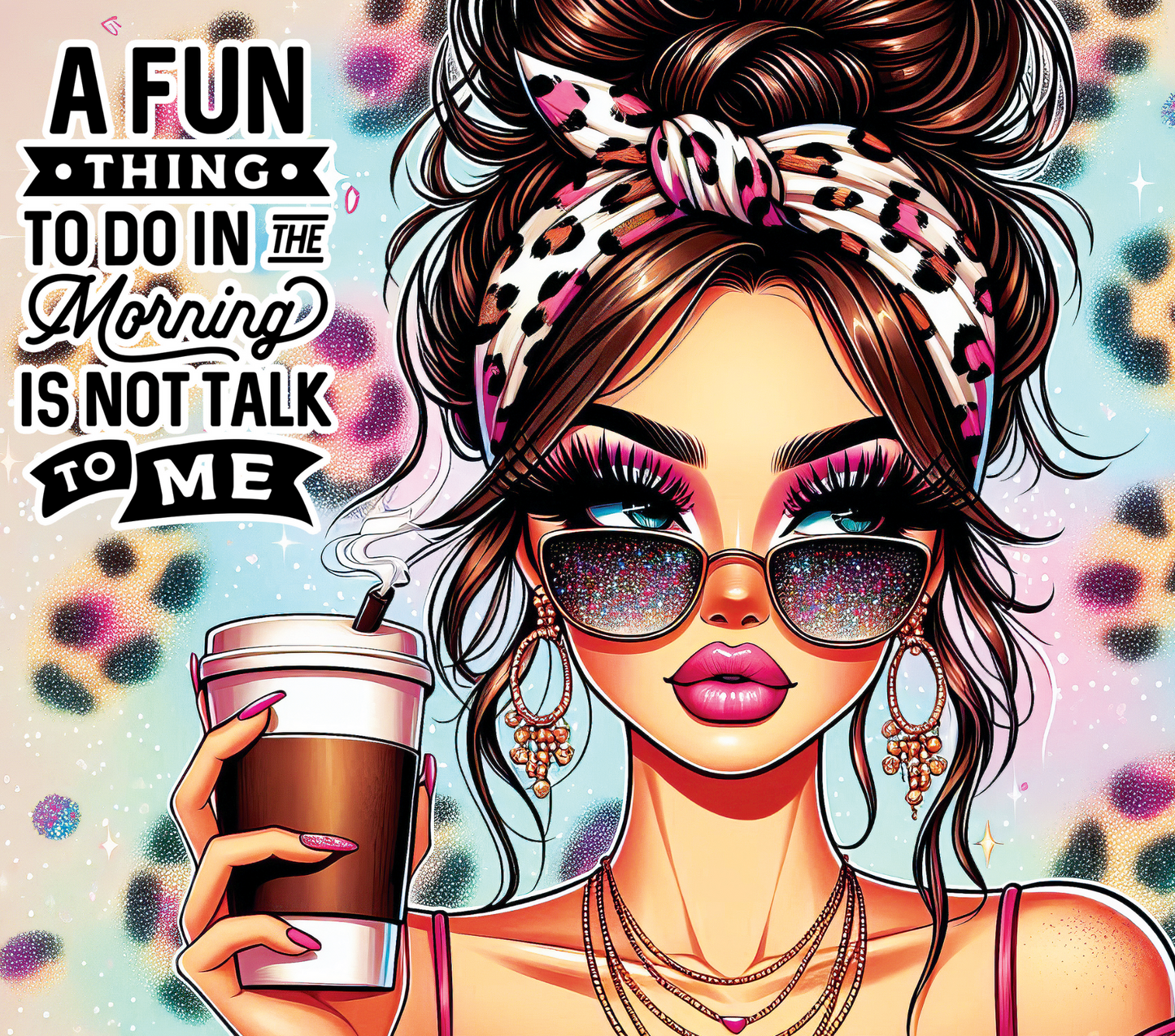 Sarcastic Skinny Tumbler with Straw, 20oz