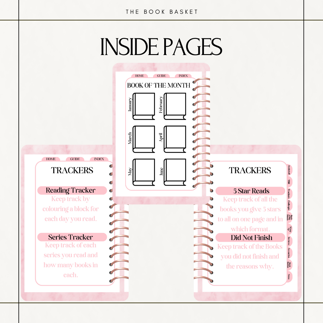 Book Journal, Interactive Digital Download
