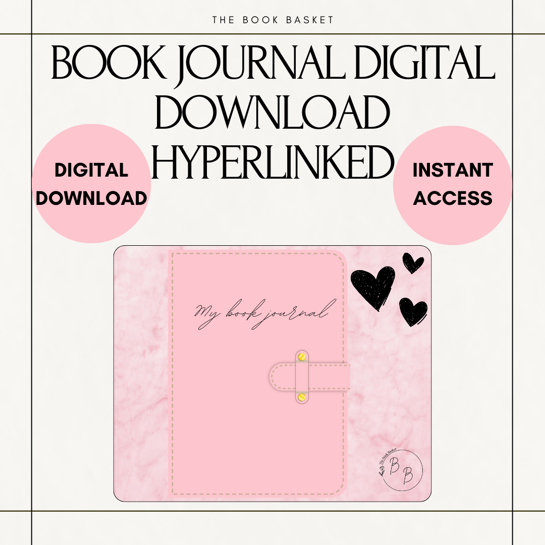 Book Journal, Interactive Digital Download