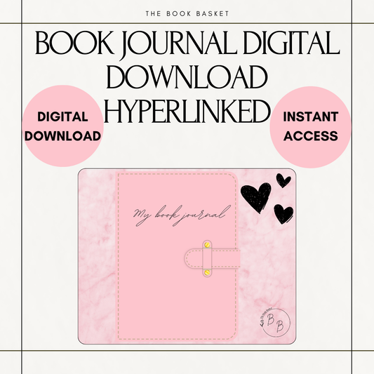 Book Journal, Interactive Digital Download