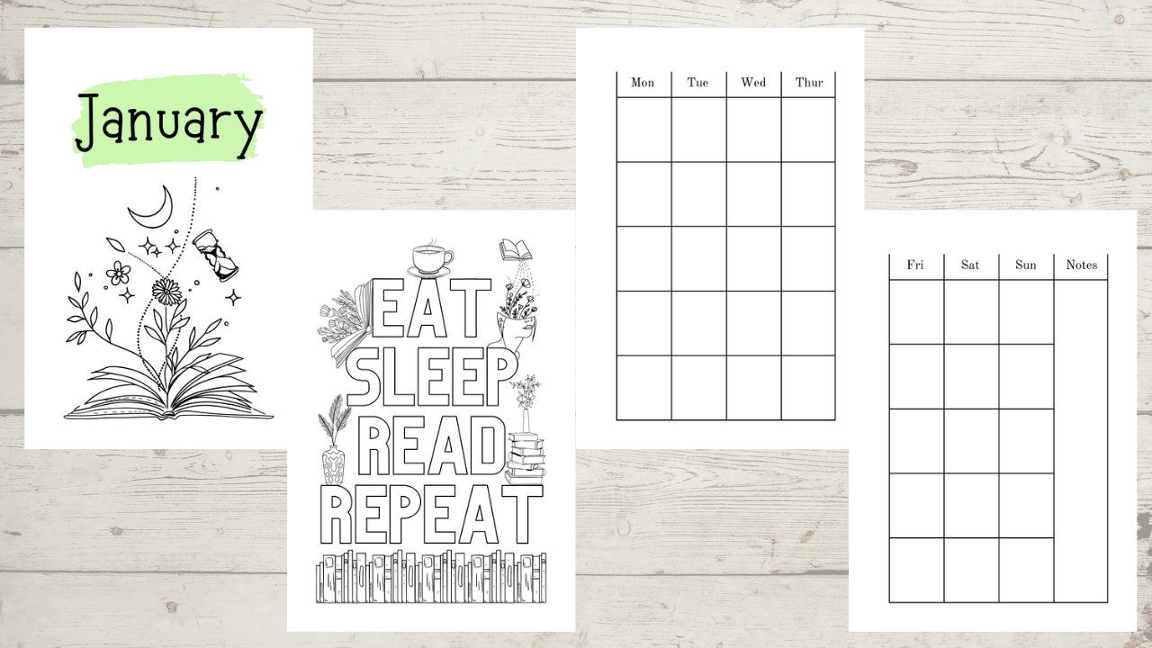 My Reading Companion Hardback (january - june)