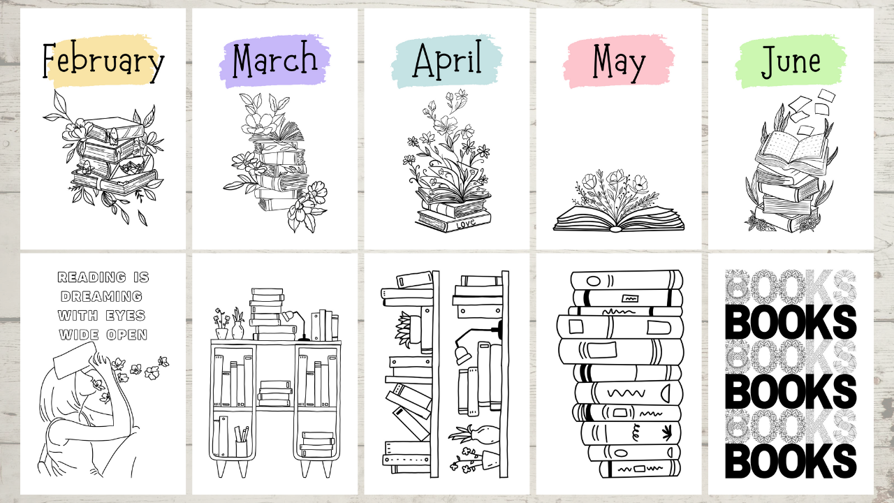 My Reading Companion Hardback (january - june)