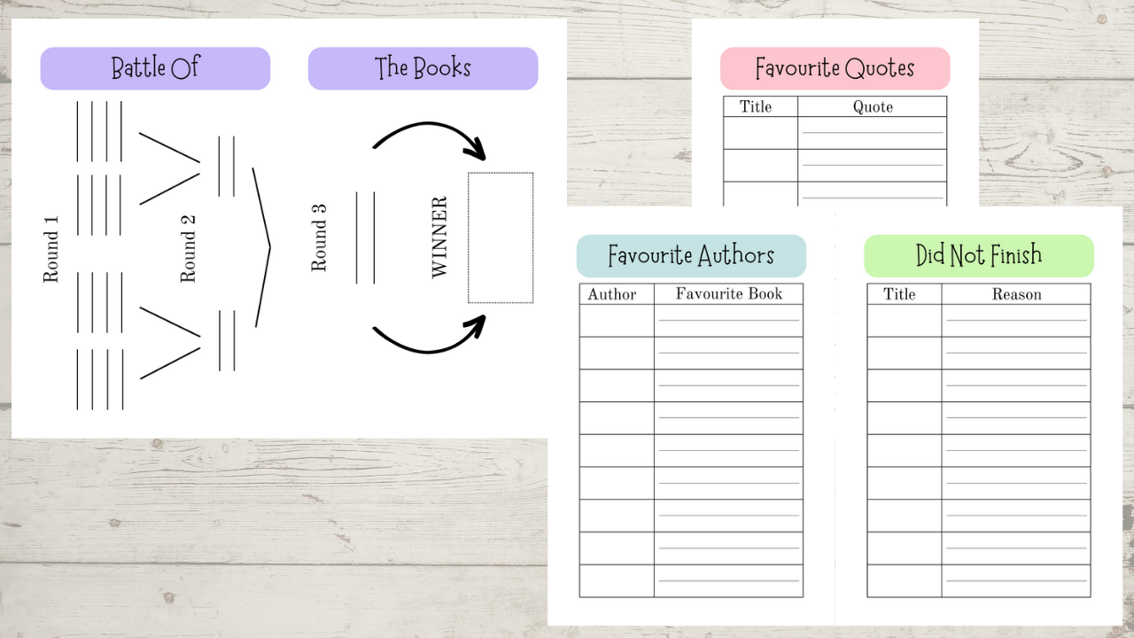 My Reading Companion Hardback (january - june)