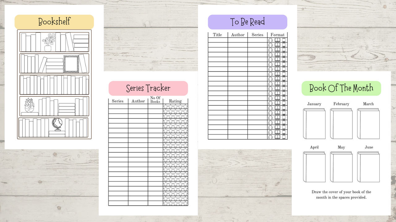 My Reading Companion Hardback (january - june)
